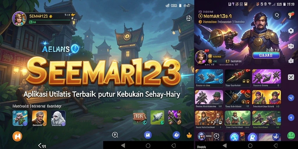 Tampilan antarmuka SEMAR123 yang ramah pengguna dan fungsional.