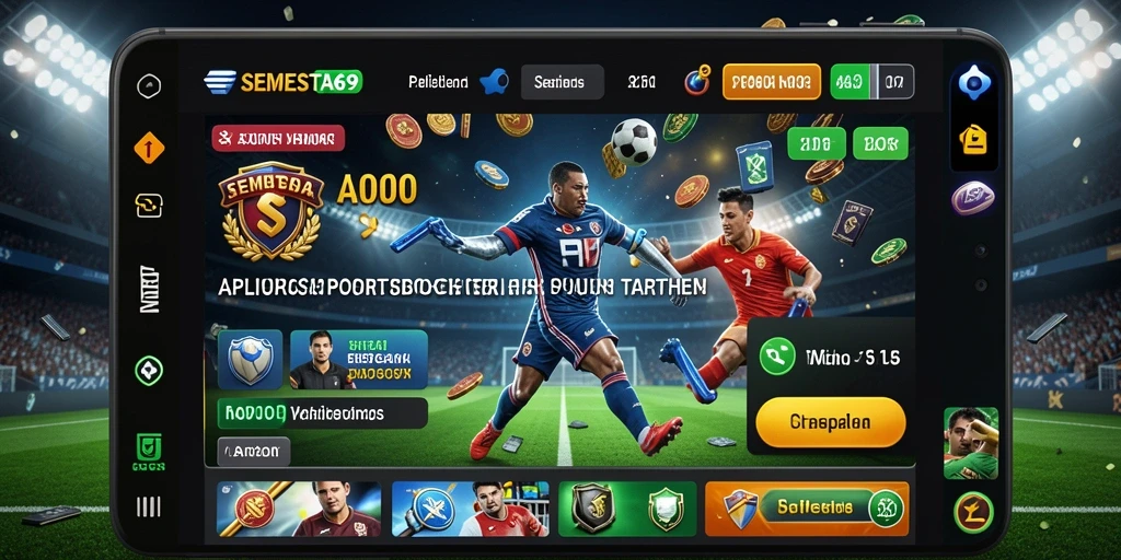 Tampilan antarmuka menarik dan fitur taruhan real-time di SEMESTA69.